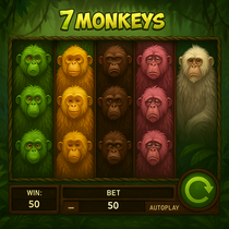 Chanz - 7 Monkeys Slot Game - NetEnt